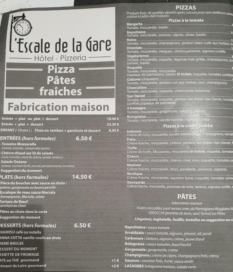 L'Escale De La Gare Hotel Saumur Ngoại thất bức ảnh